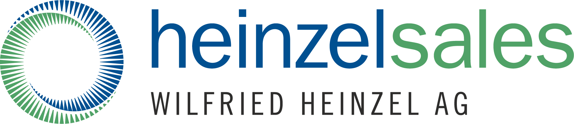 Heinzelsales Logo + circle + subline RGB